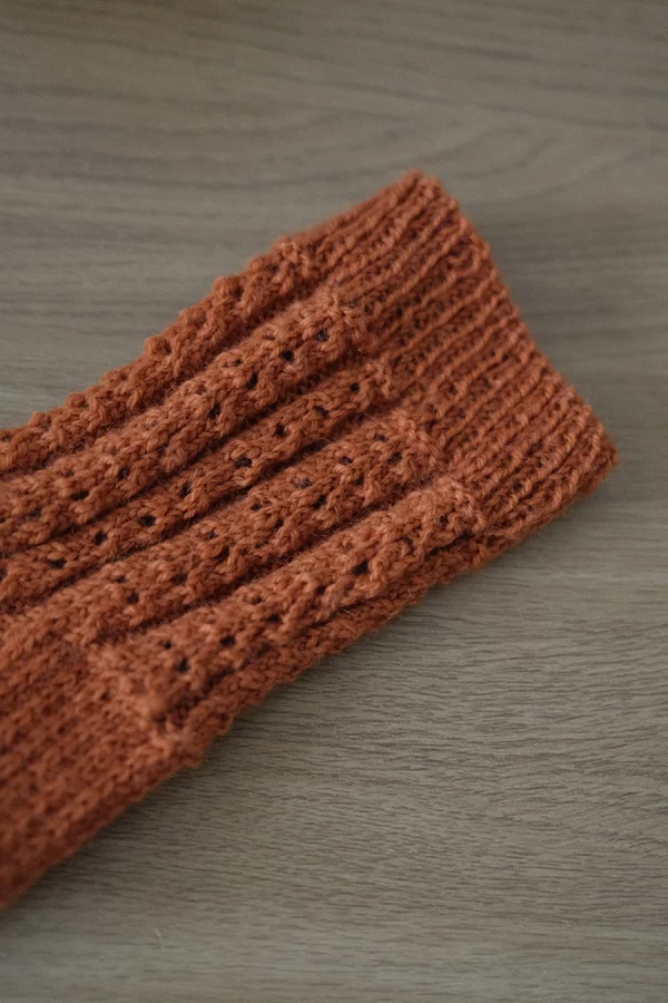 knitting sock