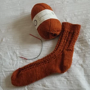 knitting sock and west yorkshire spinner signature 4 ply