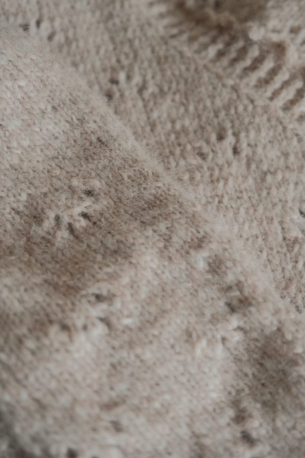 sweetness imprint cardigan by DROPS design Drops Air